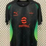 AC Milan 2025-26 Black Training Jersey