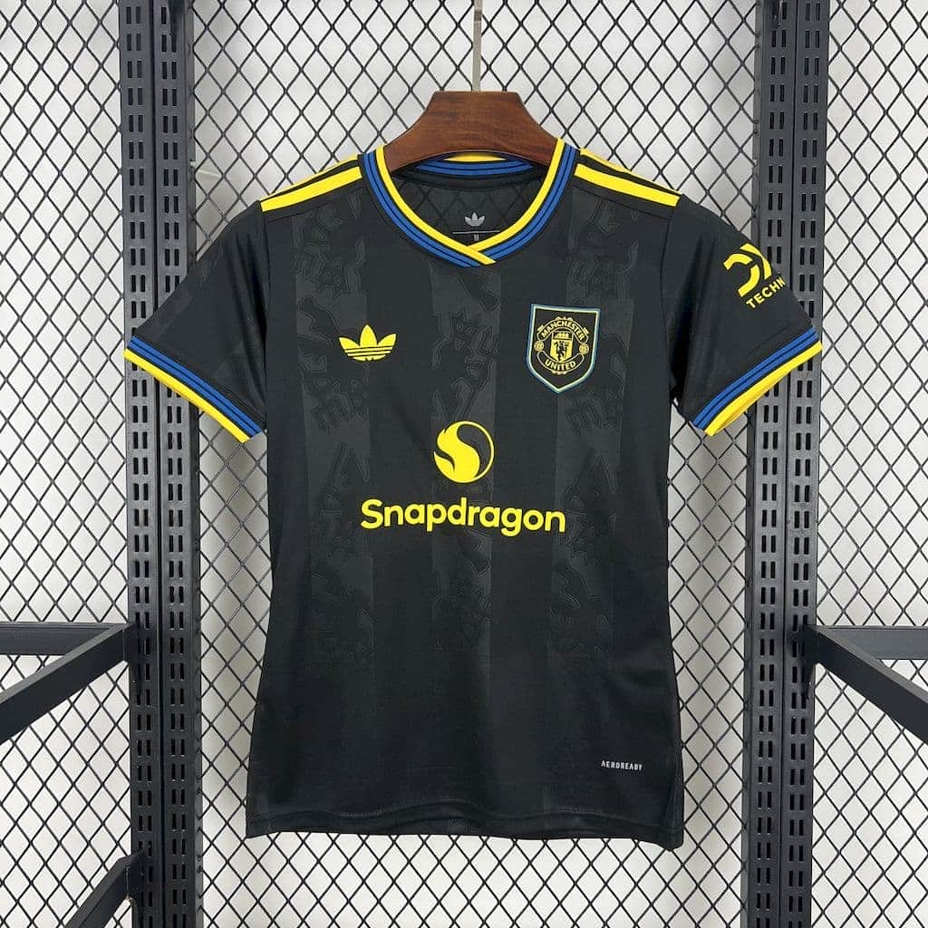 01-6500.jpg Manchester United 2025-26 Second Away Womens Jersey - Image 1