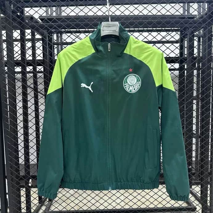 01-7349.jpg Palmeiras 2025-26 Green Padded Windbreaker - Image 1