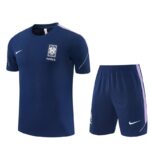 South Korea 2026 Blue Short Sleeve Training Kit