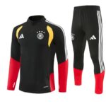 Germany 2026 Black Half Zip Long Sleeve Training Kit