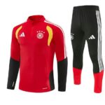 Germany 2026 Red Half Zip Long Sleeve Training Kit