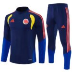 Colombia 2026 Blue Half Zip Long Sleeve Training Kit