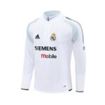Real Madrid 2004-05 White Long Sleeve Training Top