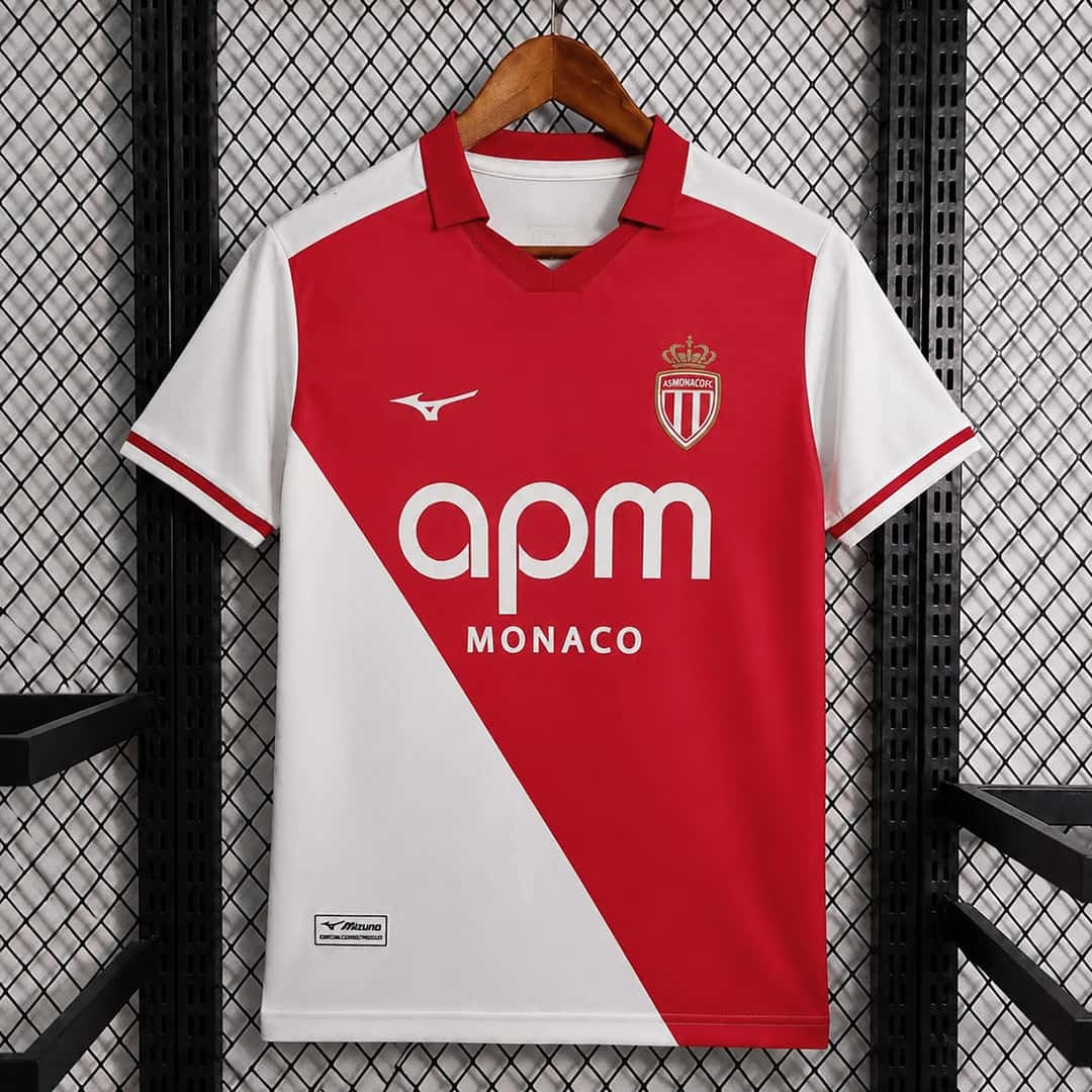 01-776.jpg AS Monaco 2026-27 Home Jersey Fan Version - Image 1