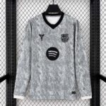 Barcelona 2026-27 Grey Goalkeeper Long Sleeve Jersey