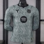 Barcelona 2026-27 Grey Goalkeeper Long Sleeve Jersey Player Version