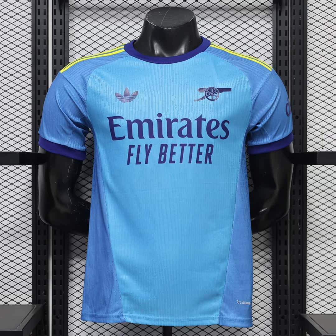 01-7892.jpg Arsenal 2026-27 Blue Goalkeeper Jersey Player Version - Image 1