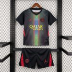 PSG 2026-27 Second Away Kids Kit