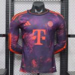 Bayern Munich 2026-27 Second Away Long Sleeve Jersey Player Version