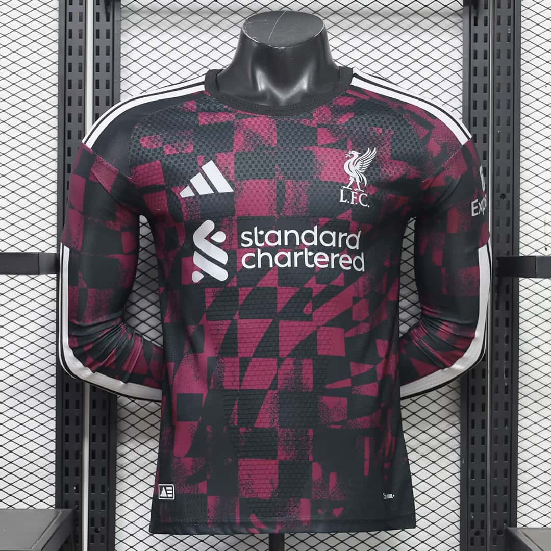 01-7955.jpg Liverpool 2026-27 Second Away Long Sleeve Jersey Player Version - Image 1