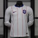 Chelsea 2026-27 Second Away Long Sleeve Jersey Player Version