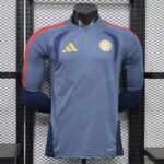 Bayern Munich 2026-27 Grey Travel Polo Shirt Player Version