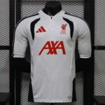 Liverpool 2026-27 White Travel Polo Shirt Player Version