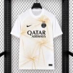 PSG 2026-27 Champions League White-Yellow Pre-Match Jersey