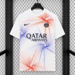 PSG 2026-27 Champions League White Pre-Match Jersey