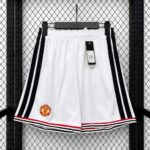 Manchester United 2026-27 White Home Shorts