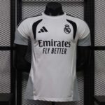 Real Madrid 2026-27 White-Black Track Jersey Player Version