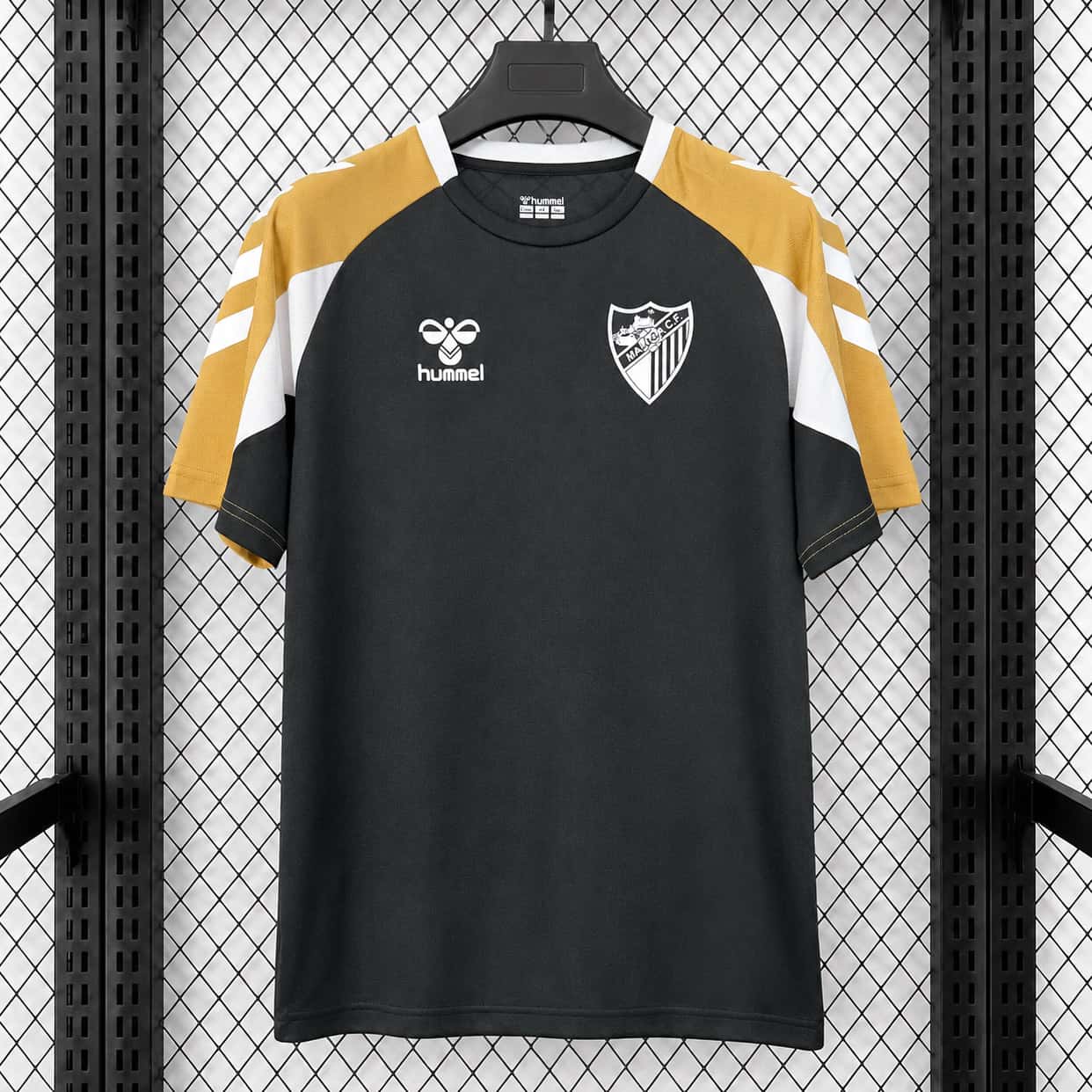 01-8047.jpg Malaga CF 2026-27 Black Training Shirt - Image 1