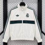 Real Madrid 2026-27 Beige Originals Track Top Windbreaker