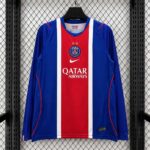 PSG 2026-27 Home 2 Stars Long Sleeve Jersey Fan Version