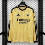 Arsenal 2026-27 Second Away Long Sleeve Jersey Fan Version