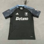 Aston Villa 2025-26 Away Jersey Fan Version