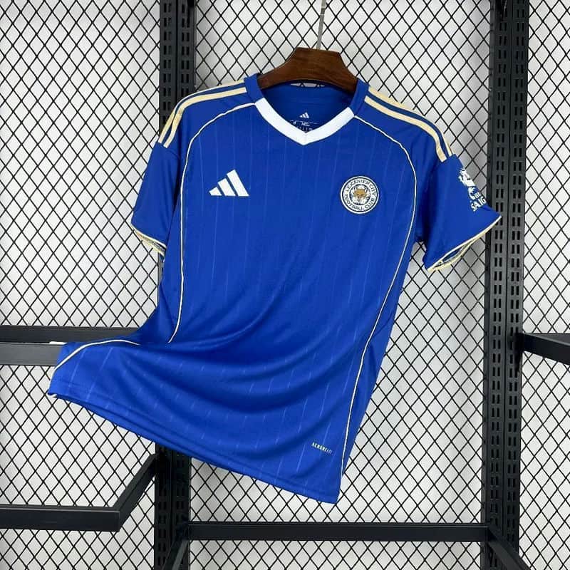 01-949.jpg Leicester City 2025-26 Home Jersey Fan Version - Image 1