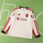 Liverpool 2025-26 Away Long Sleeve Jersey Fan Version
