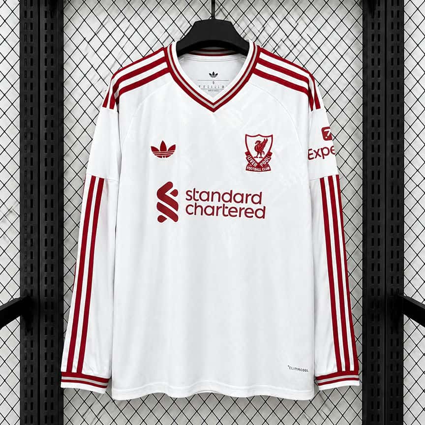 01-958.jpg Liverpool 2026-27 Away Long Sleeve Jersey Fan Version - Image 1