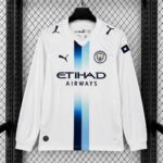 Manchester City 2026-27 Second Away Long Sleeve Jersey Fan Version
