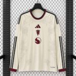 Manchester United 2026-27 Second Away Long Sleeve Jersey Fan Version