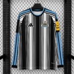 Newcastle United 2026-27 Home Long Sleeve Jersey Fan Version