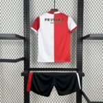 Feyenoord 2025-26 Home Kids Kit - Image 2