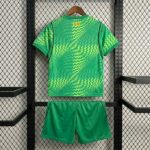 Barcelona 2026-27 Green Goalkeeper Kids Kit - Image 2