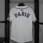 PSG 2025-26 White Baseball Jersey - Image 2