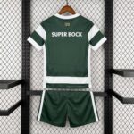 Sporting Lisbon 2026-27 Home Kids Kit - Image 2