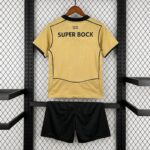 Sporting Lisbon 2026-27 Away Total 90 Gold Kids Kit - Image 2