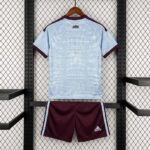 Aston Villa 2026-27 Second Away Kids Kit - Image 2