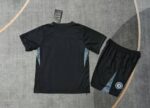 Chelsea 2025-26 Black Goalkeeper Kids Kit - Image 2