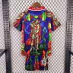 England x Palace 2026 Skateboards Crimson Red St. George Stained-Glass Kids Kit - Image 2