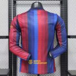 Barcelona 2026-27 Home Long Sleeve Jersey Player Version - Image 2