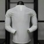 Leeds United 2026-27 Retro Lifestyle White Long Sleeve Jersey Player Version - Image 2