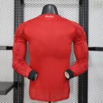 Manchester United 2025-26 Home Long Sleeve Jersey Player Version - Image 2