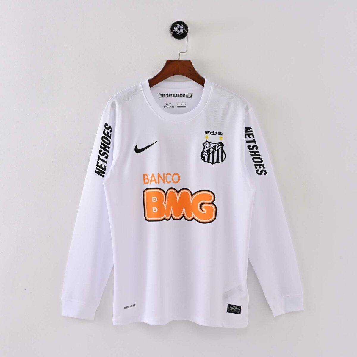 Santos 2012-13 Home Retro Long Sleeve Jersey - Image 2