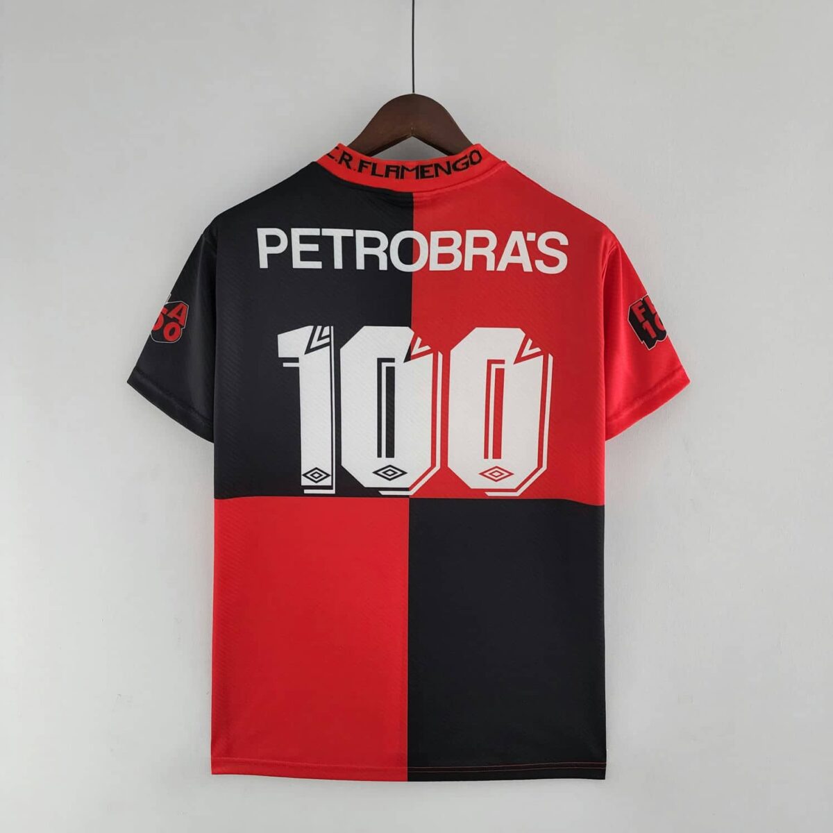 Flamengo 1995-96 100th Anniversary Home Jersey - Image 2