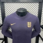 England 2024 Away Long Sleeve Jersey Player Version - Image 2