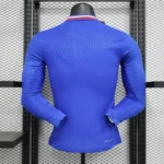 France 2024 Home Long Sleeve Jersey Player Version - Image 2