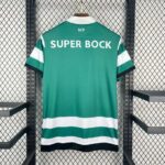 Sporting Lisbon 2018-19 Home Retro Jersey - Image 2