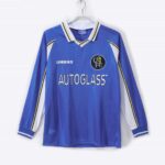 Chelsea 1997-99 Home Retro Long Sleeve Jersey - Image 2